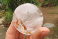 Polished Clear Quartz Crystal Balls x 4 From Madagascar - Toprock Gemstones and Minerals 