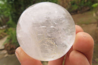 Polished Clear Quartz Crystal Balls x 4 From Madagascar - Toprock Gemstones and Minerals 