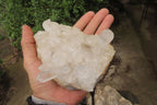Natural Clear Quartz Crystal Clusters x 5 From Madagascar - Toprock Gemstones and Minerals 