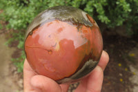 Polished Polychrome Jasper Spheres x 4 From Madagascar - Toprock Gemstones and Minerals 