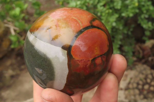 Polished Polychrome Jasper Spheres x 4 From Madagascar - Toprock Gemstones and Minerals 