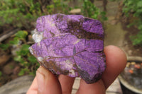 Natural Metallic Purpurite Cobbed Specimens x 12 From Erongo, Namibia - Toprock Gemstones and Minerals 