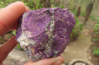 Natural Metallic Purpurite Cobbed Specimens x 12 From Erongo, Namibia - Toprock Gemstones and Minerals 