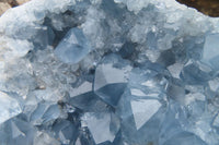 Natural Celestite Geode Specimen x 1 From Sakoany, Madagascar - Toprock Gemstones and Minerals 
