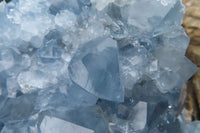 Natural Celestite Geode Specimen x 1 From Sakoany, Madagascar - Toprock Gemstones and Minerals 