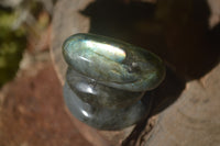 Polished Labradorite Palm Stones x 24 From Madagascar - Toprock Gemstones and Minerals 
