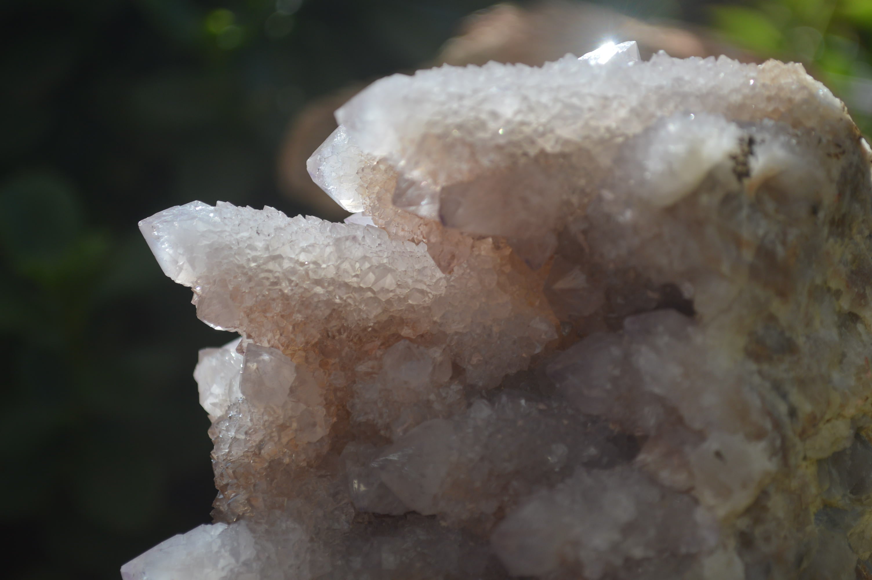 Natural Pale Spirit Quartz Clusters x 3 From Boekenhouthoek, South Africa - Toprock Gemstones and Minerals 
