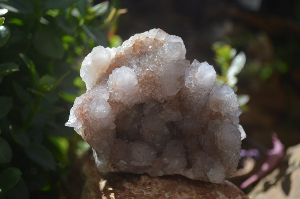 Natural Pale Spirit Quartz Clusters x 3 From Boekenhouthoek, South Africa - Toprock Gemstones and Minerals 