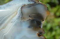 Polished Banded Agate Display Piece x 1 From Madagascar - Toprock Gemstones and Minerals 