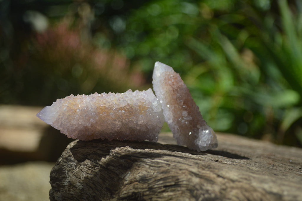Natural Ametrine Spirit Quartz Crystals x 24 From Boekenhouthoek, South Africa - Toprock Gemstones and Minerals 