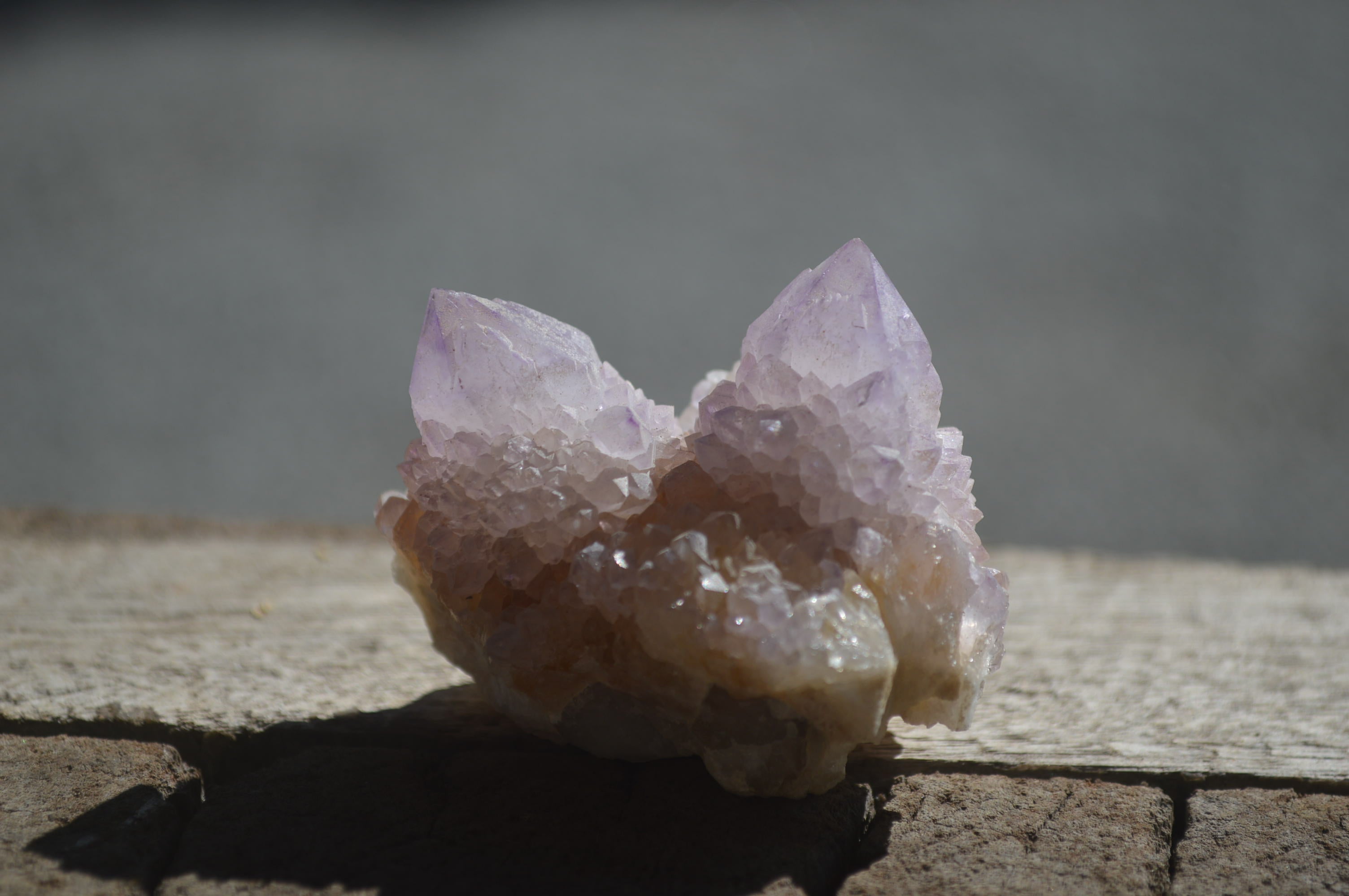 Natural Ametrine Spirit Quartz Crystals x 24 From Boekenhouthoek, South Africa - Toprock Gemstones and Minerals 