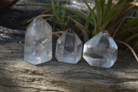 Polished Smokey Phantom Quartz Crystals x 12 From Madagascar - Toprock Gemstones and Minerals 