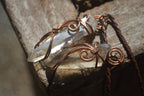 Polished Mixed Copper Wire Wrapped Pendants x 6 From Southern Africa - Toprock Gemstones and Minerals 