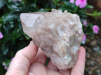 Natural Cascading Smokey Quartz Clusters x 2 From Luena, Congo - Toprock Gemstones and Minerals 