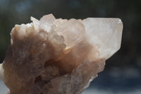 Natural Cascading Smokey Quartz Clusters x 2 From Luena, Congo - Toprock Gemstones and Minerals 