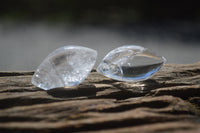 Polished Clear Quartz "Angel Tears" Pendant Pieces x 35 From Madagascar - Toprock Gemstones and Minerals 