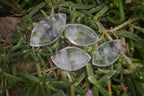 Polished Clear Quartz "Angel Tears" Pendant Pieces x 35 From Madagascar - Toprock Gemstones and Minerals 