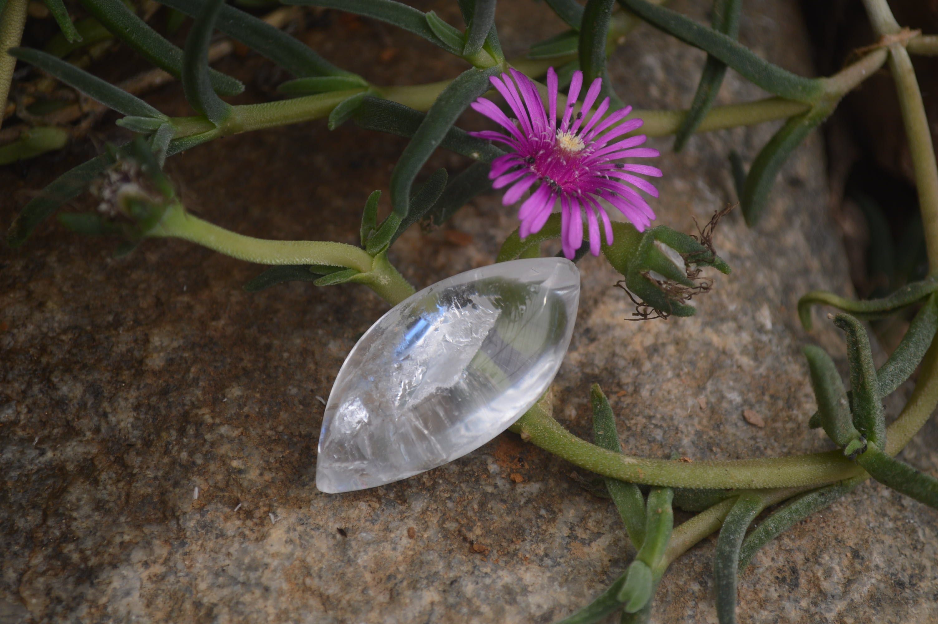 Polished Clear Quartz "Angel Tears" Pendant Pieces x 35 From Madagascar - Toprock Gemstones and Minerals 