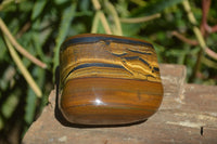 Polished Tiger's Eye Free Forms x 5 From Prieska, South Africa