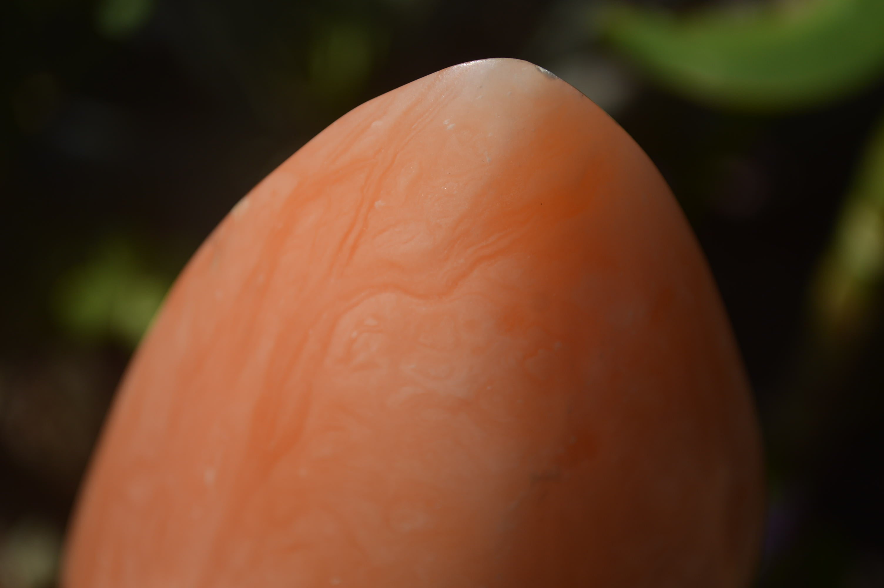 Polished Orange Twist Calcite Standing Free Forms x 2 From Madagascar - Toprock Gemstones and Minerals 