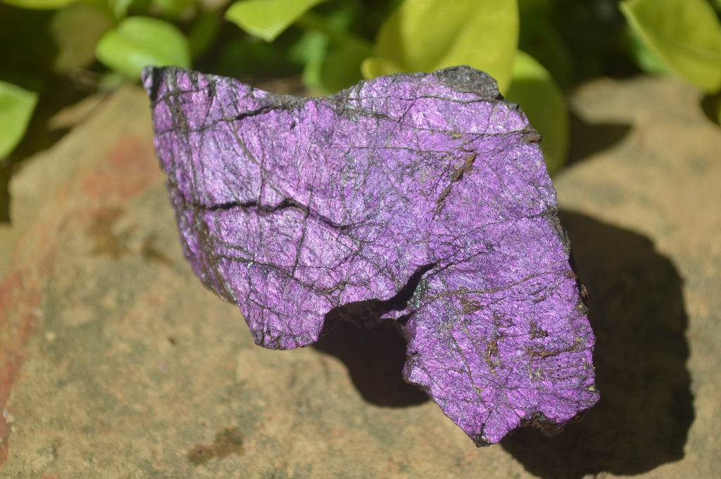 Natural Metallic Purpurite Cobbed Specimens x 13 From Erongo, Namibia - Toprock Gemstones and Minerals 