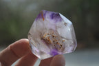 Polished Window Amethyst Quartz Crystals x 12 From Akansobe, Madagascar - Toprock Gemstones and Minerals 