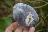 Polished Dendritic Opal Standing Free Forms x 3 From Madagascar - Toprock Gemstones and Minerals 