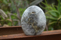 Polished Dendritic Opal Standing Free Forms x 3 From Madagascar - Toprock Gemstones and Minerals 
