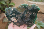 Polished On One Side Emerald Mtorolite x 6 From Mutorashanga, Zimbabwe - Toprock Gemstones and Minerals 