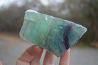 Natural Watermelon Fluorite Cobbed Specimens x 4 From Uis, Namibia - Toprock Gemstones and Minerals 