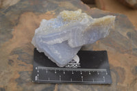 Natural Etched Blue Chalcedony Specimens x 6 From Nsanje, Malawi - Toprock Gemstones and Minerals 