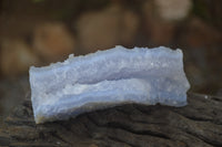 Natural Etched Blue Chalcedony Specimens x 6 From Nsanje, Malawi - Toprock Gemstones and Minerals 