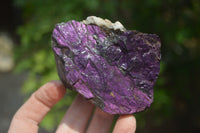 Natural Metallic Purpurite Cobbed Specimens x 6 From Erongo, Namibia - Toprock Gemstones and Minerals 