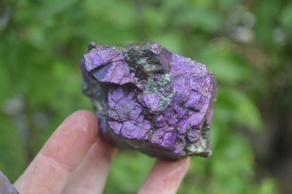 Natural Metallic Purpurite Cobbed Specimens x 6 From Erongo, Namibia - Toprock Gemstones and Minerals 