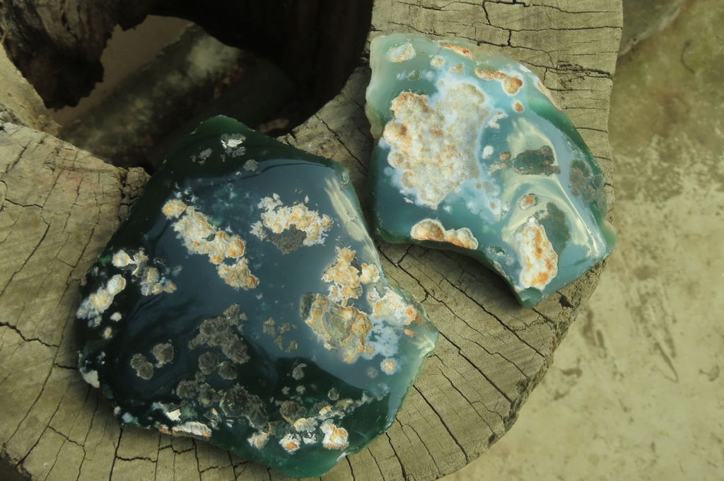 Polished Mtorolite Slices x 6 From Mutorashanga, Zimbabwe - Toprock Gemstones and Minerals 