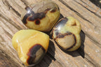 Polished Septerye Hearts x 6 From Mahajanga, Madagascar - Toprock Gemstones and Minerals 