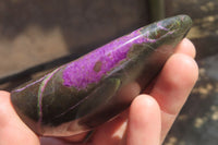 Polished Stichtite Standing Free Forms x 6 From Barberton, South Africa - Toprock Gemstones and Minerals 