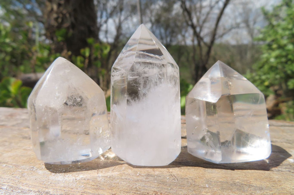 Polished Clear Quartz Jewellery Points x 35 From Madagascar - Toprock Gemstones and Minerals 