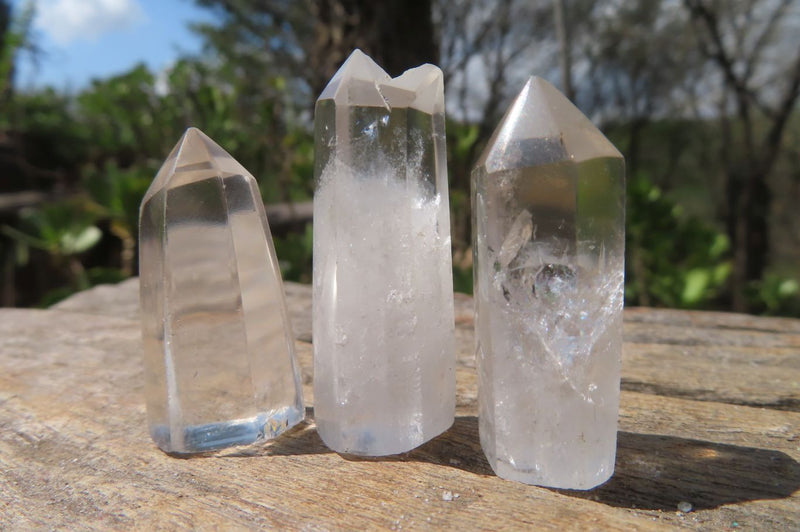 Polished Clear Quartz Jewellery Points x 35 From Madagascar - Toprock Gemstones and Minerals 