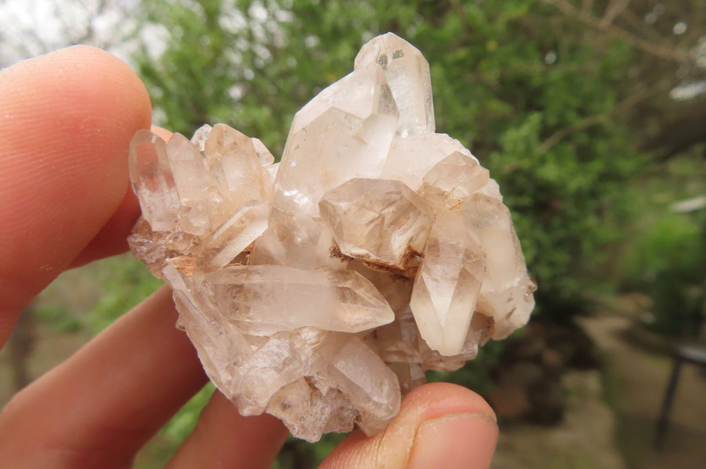 Natural Clear Quartz Crystal Clusters x 35 From Madagascar - Toprock Gemstones and Minerals 