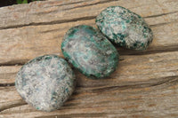 Polished Rare Emerald Mica In Matrix Free Forms x 6 From Mutoko, Zimbabwe - Toprock Gemstones and Minerals 