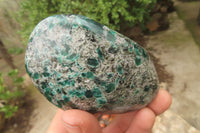 Polished Rare Emerald Mica In Matrix Free Forms x 6 From Mutoko, Zimbabwe - Toprock Gemstones and Minerals 
