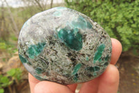 Polished Rare Emerald Mica In Matrix Free Forms x 6 From Mutoko, Zimbabwe - Toprock Gemstones and Minerals 