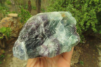 Natural Watermelon Fluorite Cobbed Specimens x 4 From Uis, Namibia - Toprock Gemstones and Minerals 