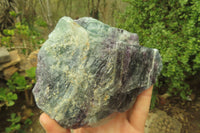Natural Watermelon Fluorite Cobbed Specimens x 4 From Uis, Namibia - Toprock Gemstones and Minerals 