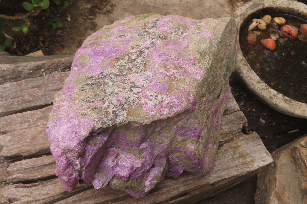 Natural Stichtite Specimen x 1 From Barberton, South Africa - Toprock Gemstones and Minerals 