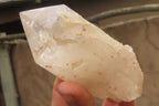 Polished Partially Arcadian Quartz Crystals x 3 From Angola - Toprock Gemstones and Minerals 