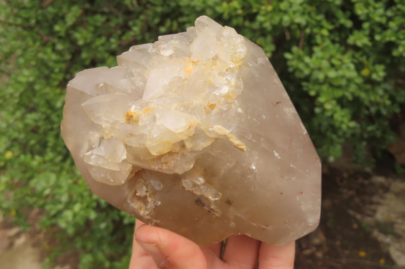 Polished Partially Arcadian Quartz Crystals x 3 From Angola - Toprock Gemstones and Minerals 