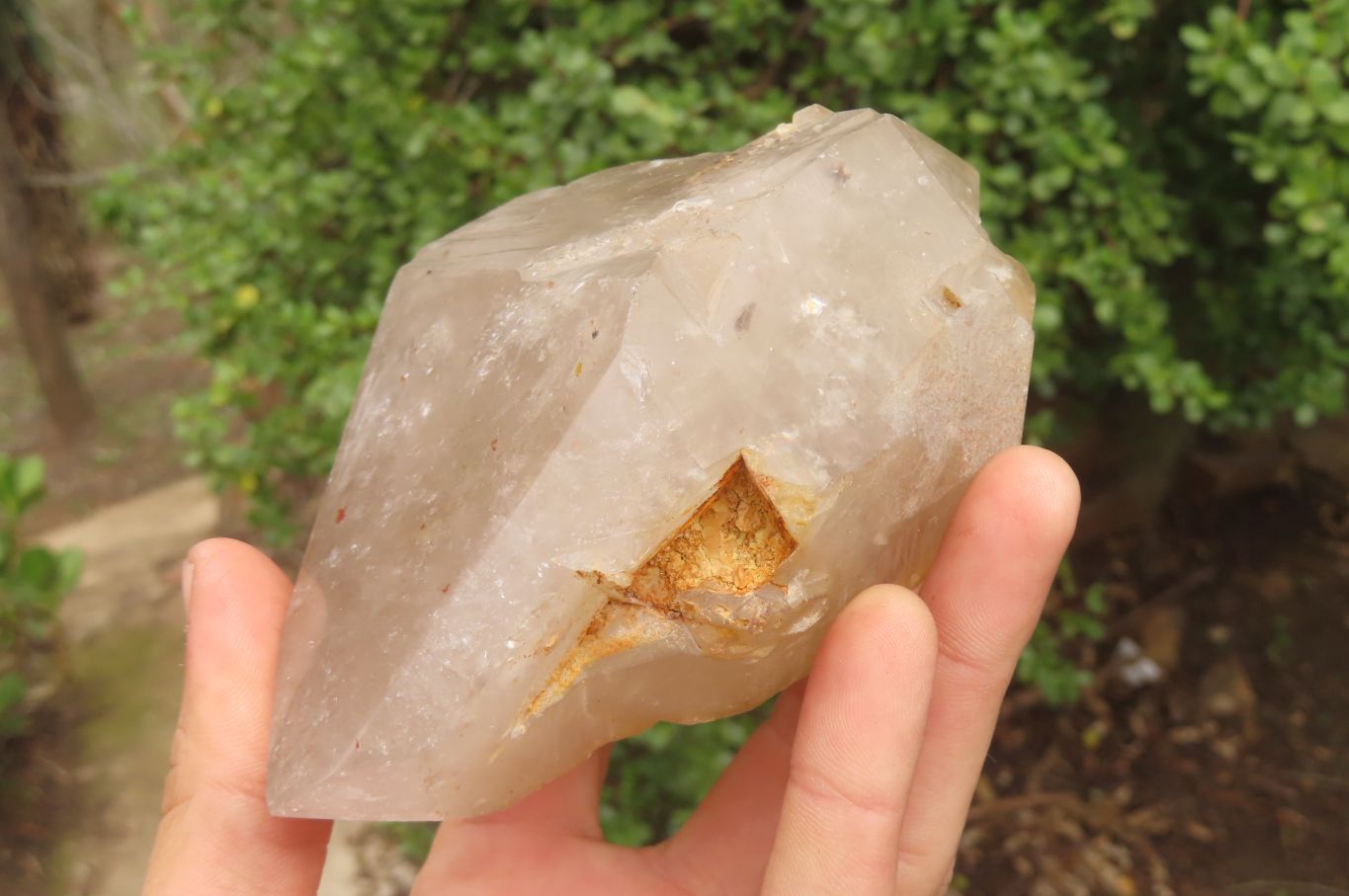 Polished Partially Arcadian Quartz Crystals x 3 From Angola - Toprock Gemstones and Minerals 