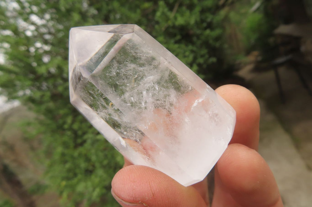 Polished Clear Quartz Crystals x 12 From Madagascar - Toprock Gemstones and Minerals 